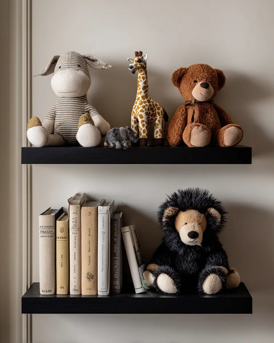 Black Traditional Nursery Decor Ideas