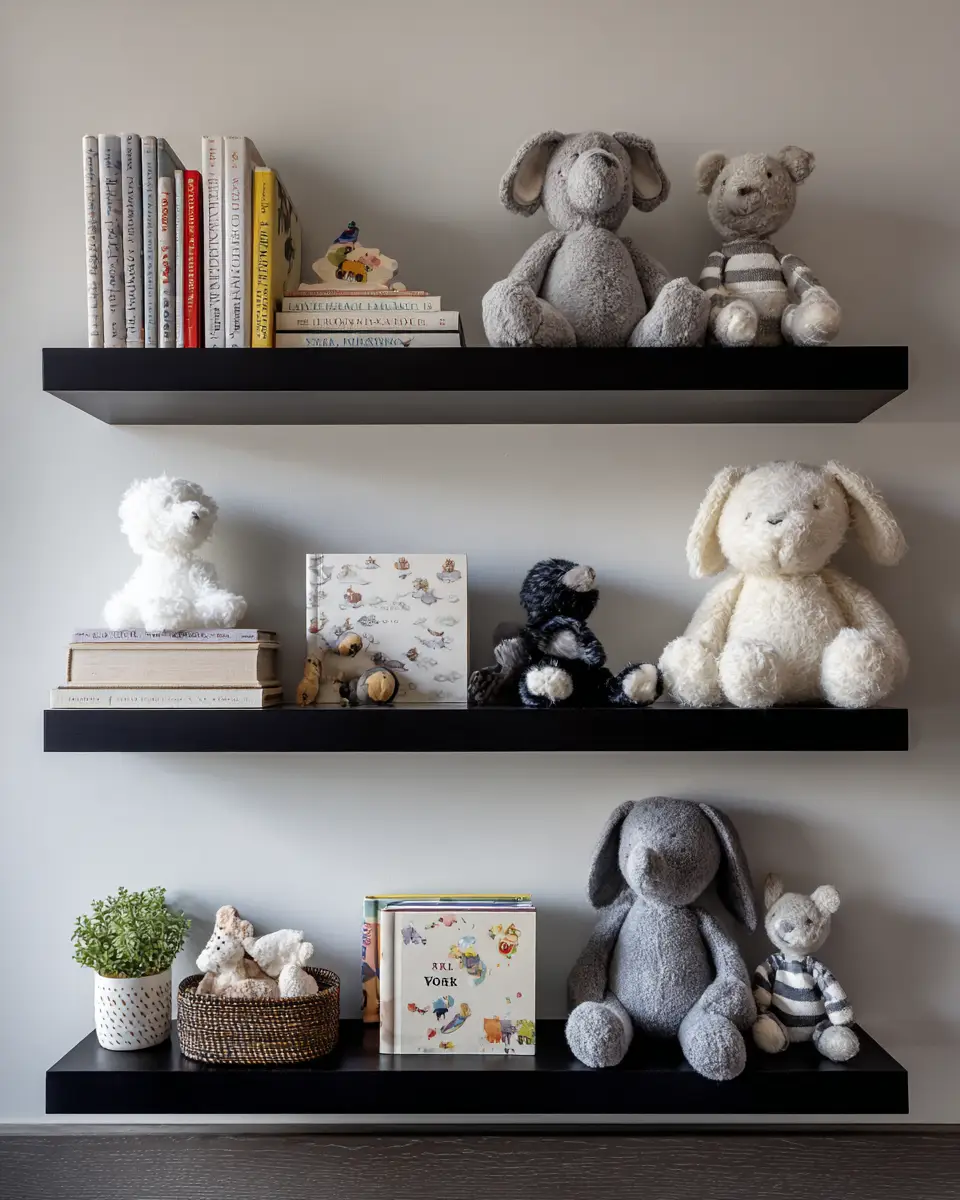Black Traditional Nursery Decor Ideas