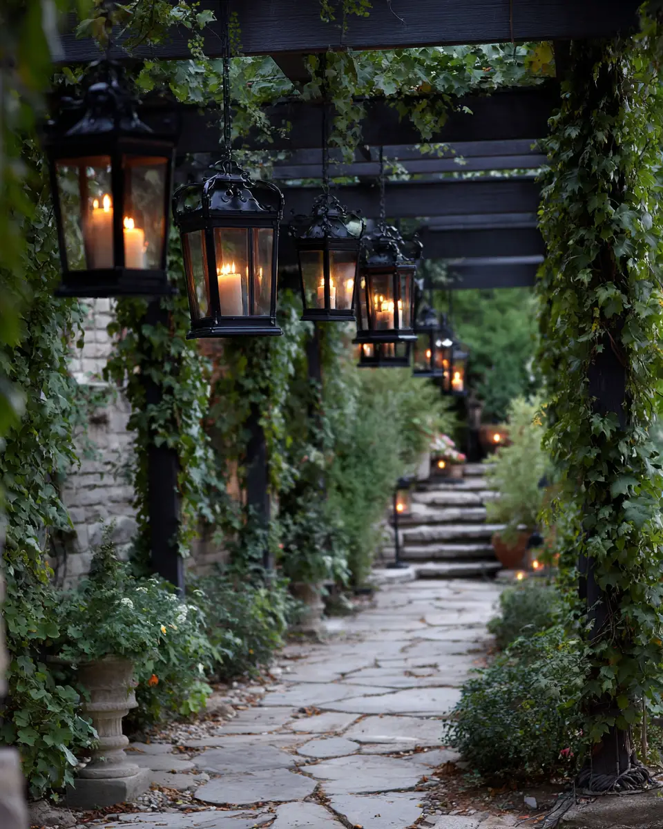 Black Traditional Patio Decor Ideas