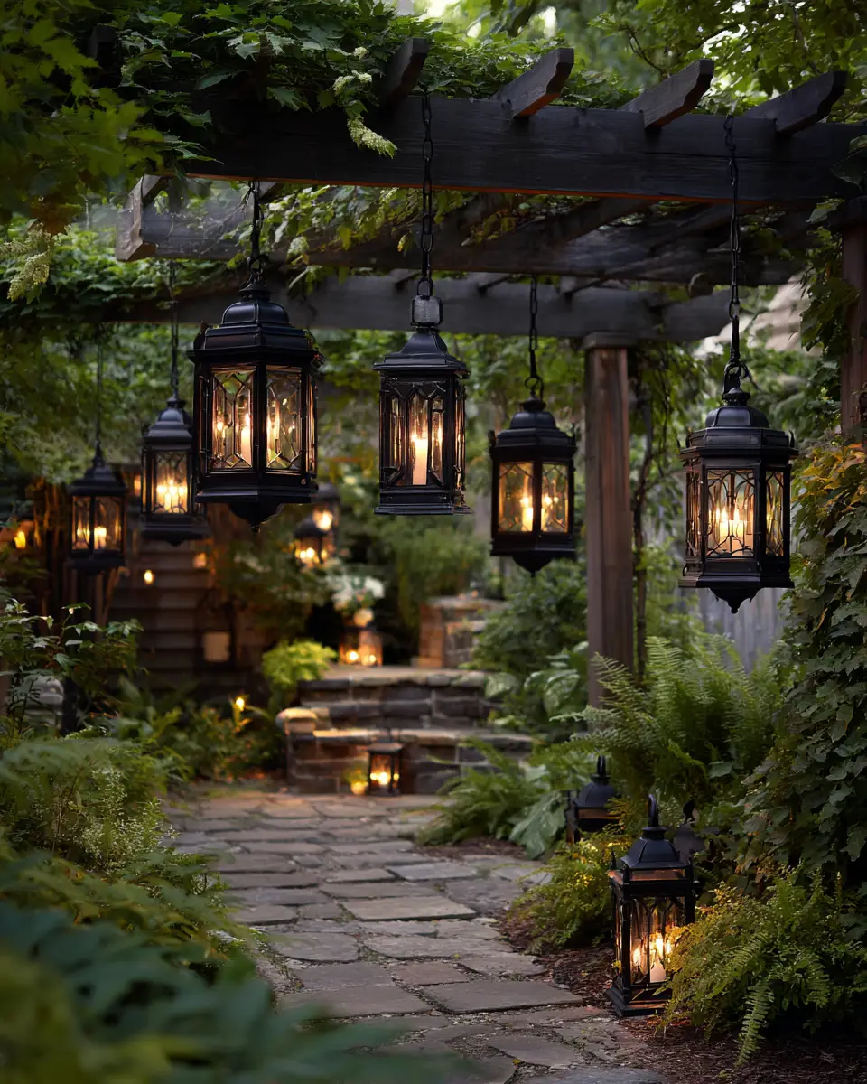 Black Traditional Patio Decor Ideas