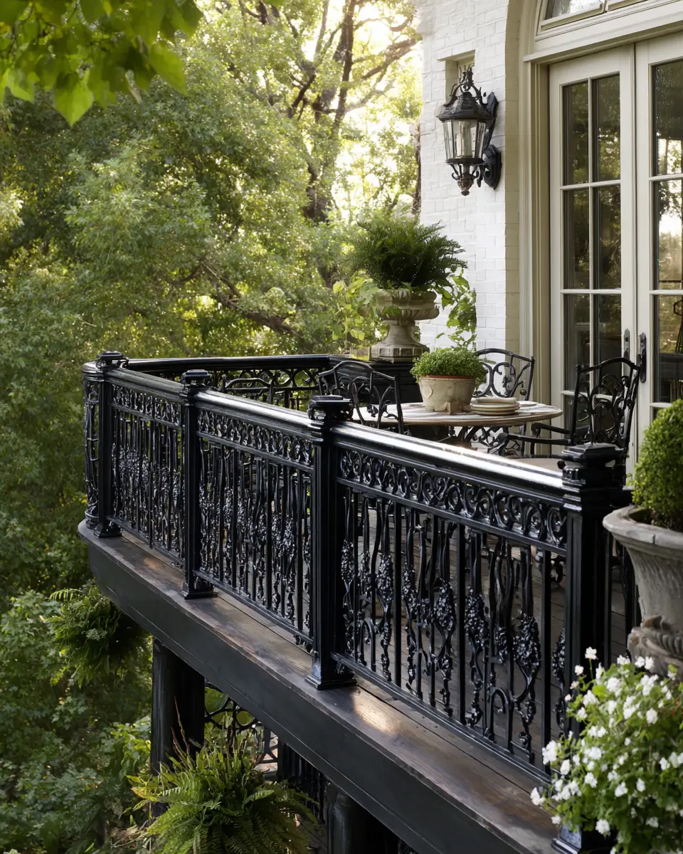 Black Traditional Patio Decor Ideas