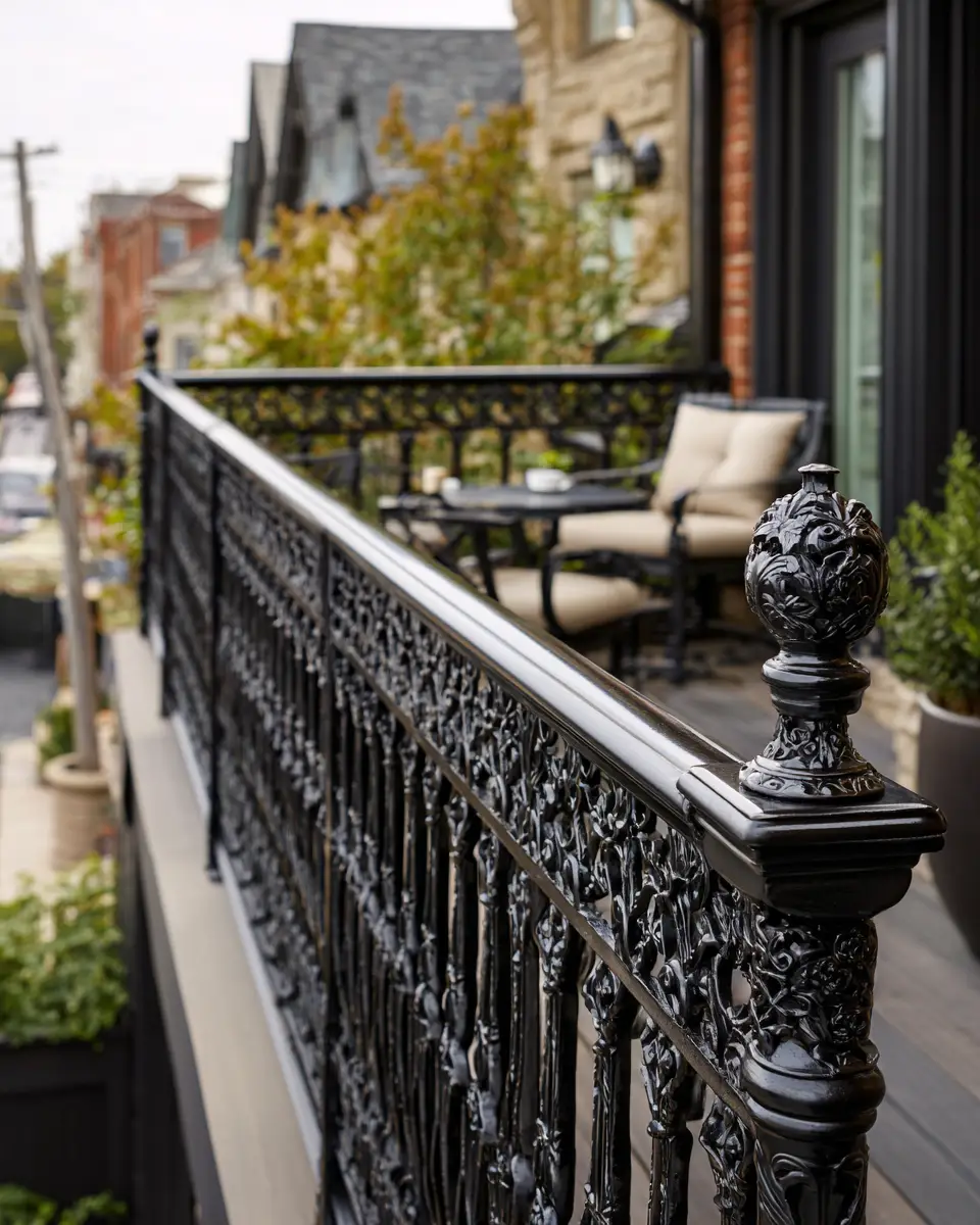 Black Traditional Patio Decor Ideas