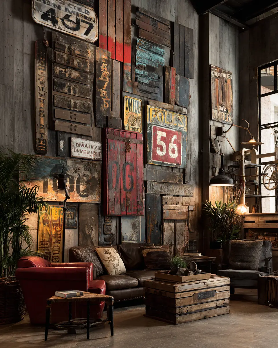 Black Vintage Garage Decor Ideas