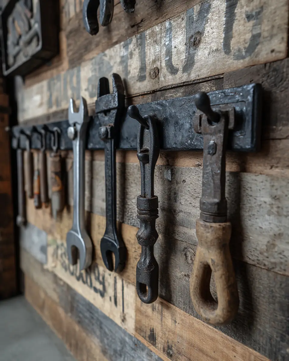 Black Vintage Garage Decor Ideas