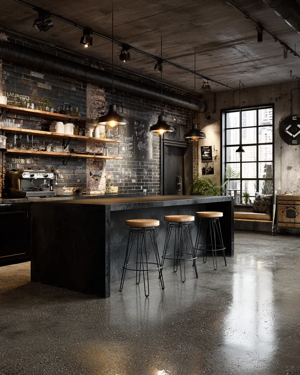 Black Vintage Garage Decor Ideas