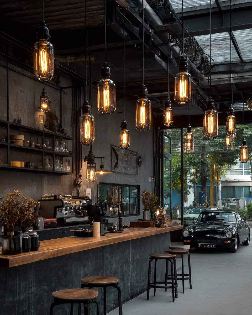 Black Vintage Garage Decor Ideas