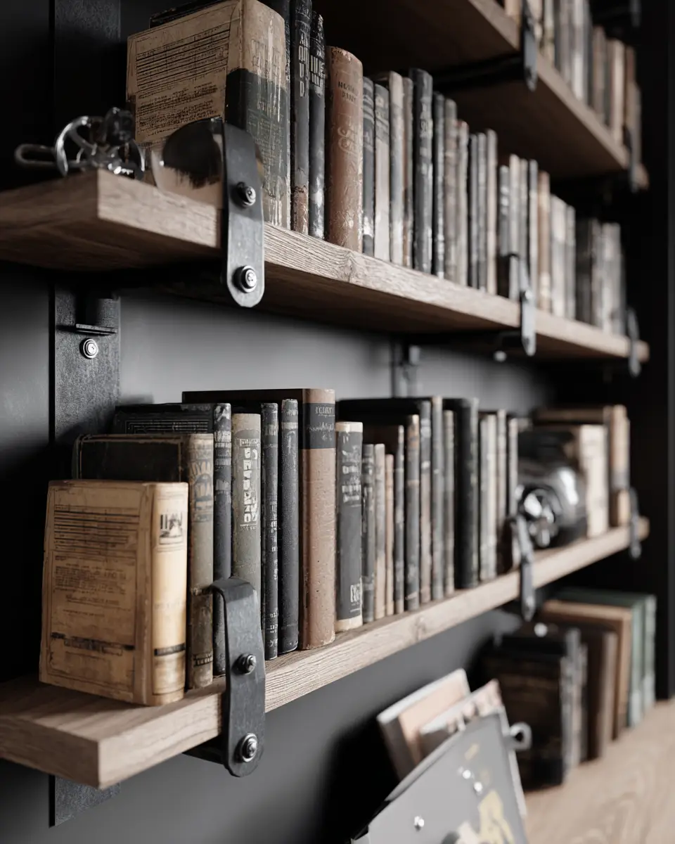 Black Vintage Garage Decor Ideas