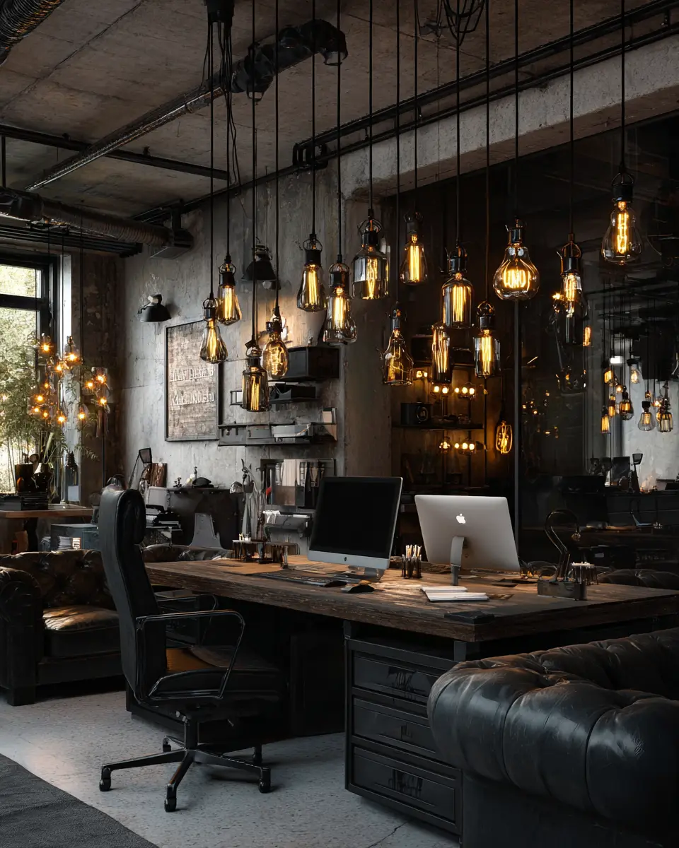 Black Vintage Garage Decor Ideas