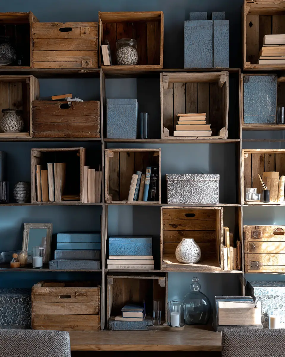 Blue Boho Home Office Decor Ideas