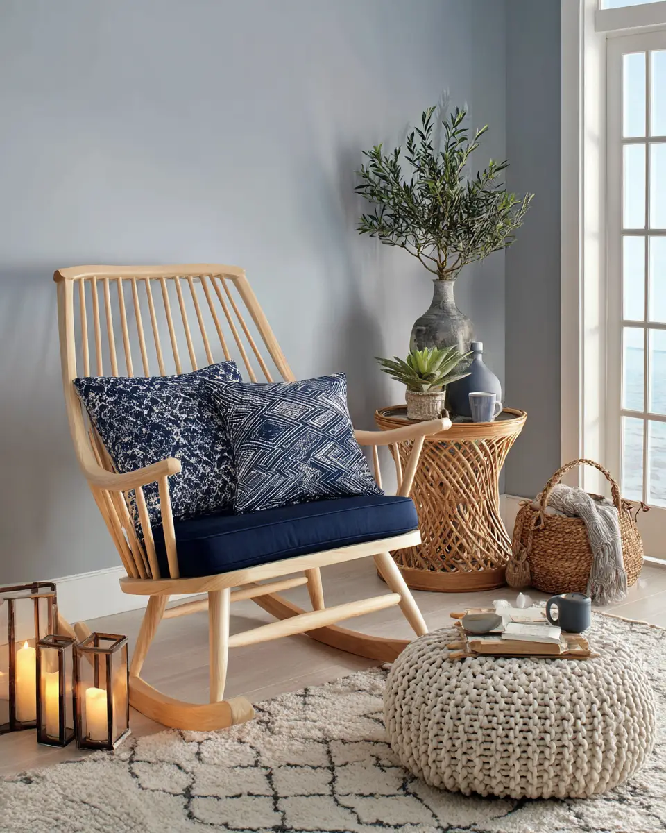 Blue Coastal Nursery Decor Ideas