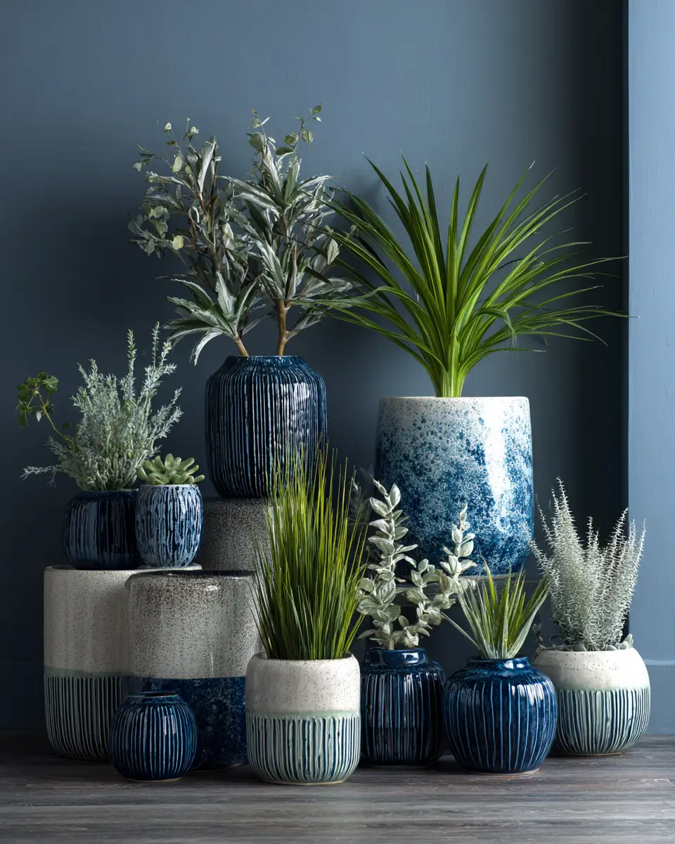 Blue Contemporary Bedroom Decor Ideas