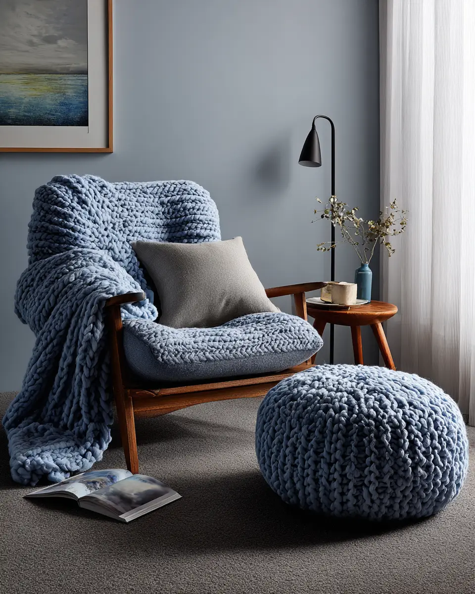 Blue Contemporary Bedroom Decor Ideas