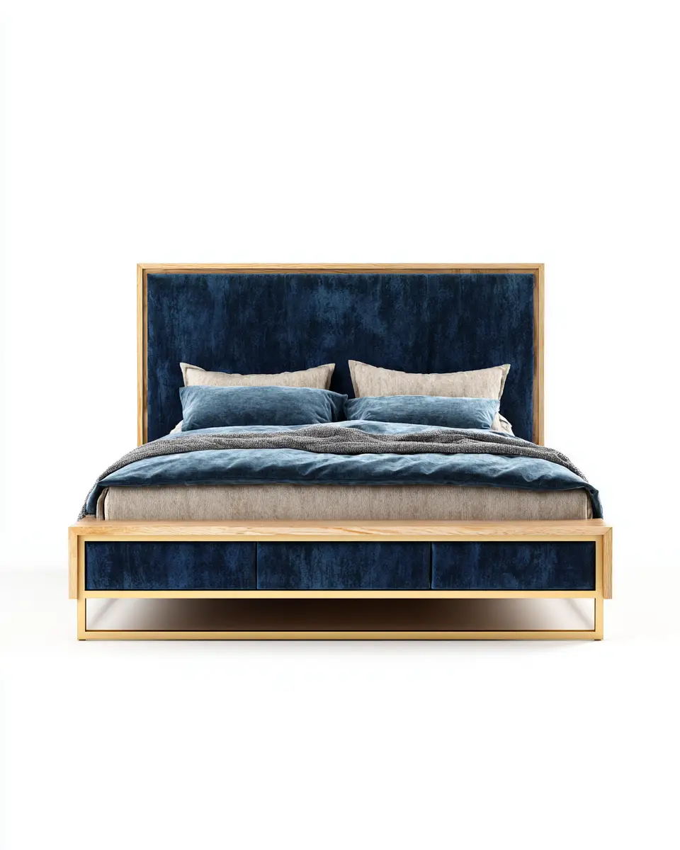 Blue Contemporary Bedroom Decor Ideas