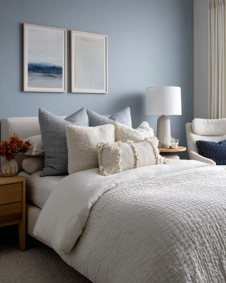 Blue Contemporary Bedroom Decor Ideas