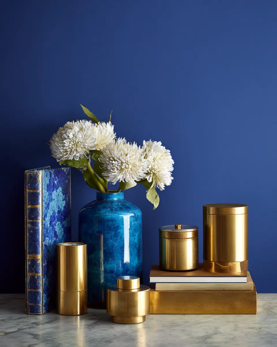 Blue Contemporary Home Office Decor Ideas