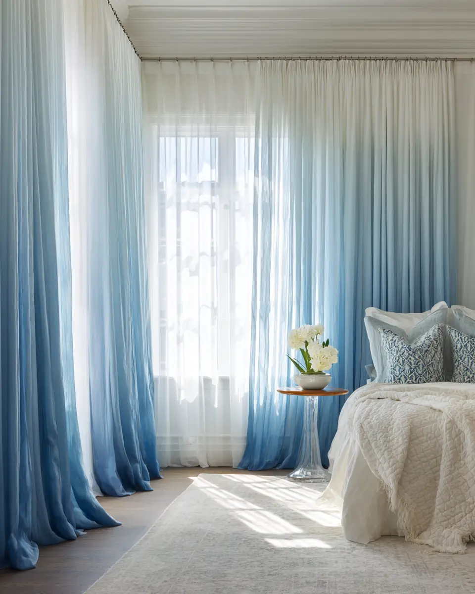 Blue Eclectic Bedroom Decor Ideas