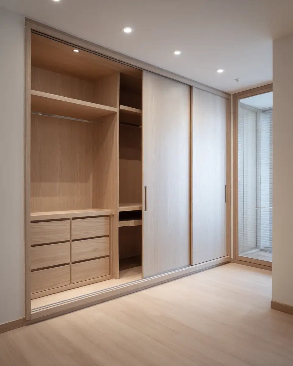 Blue Japandi Bedroom Decor Ideas