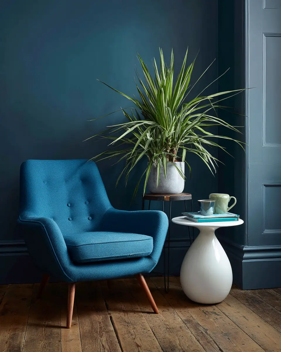 Blue Modern Living Room Decor Ideas