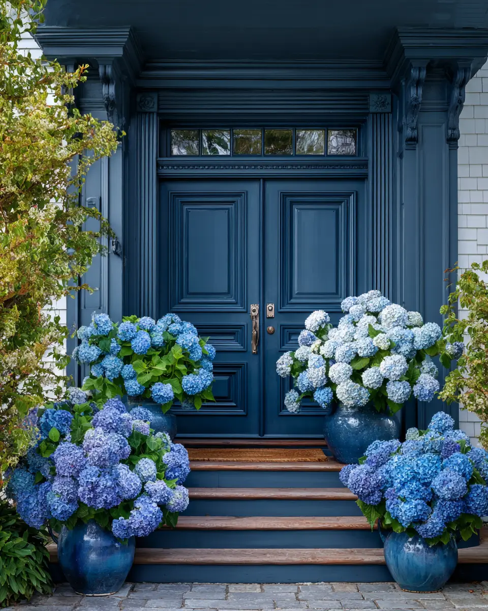 Blue Traditional Porch Decor Ideas