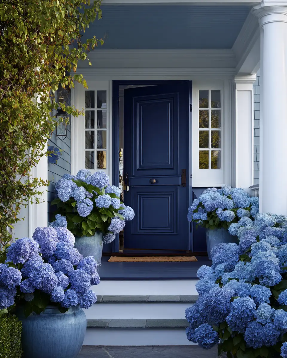 Blue Traditional Porch Decor Ideas