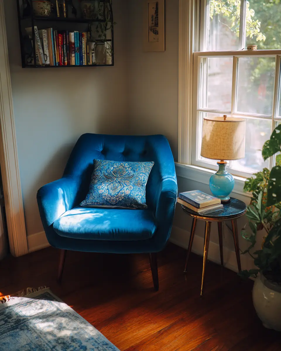 Blue Vintage Laundry Room Decor Ideas