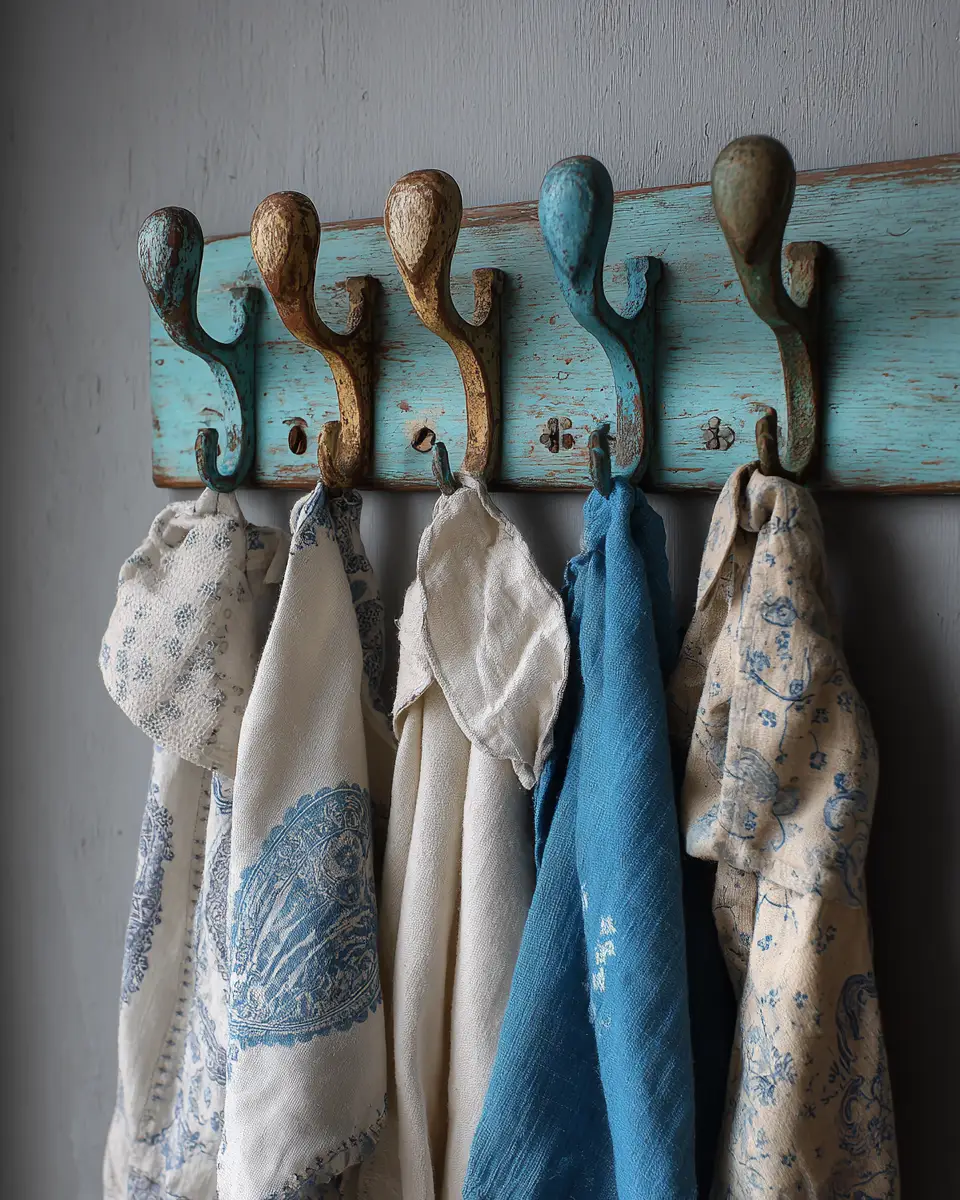Blue Vintage Laundry Room Decor Ideas