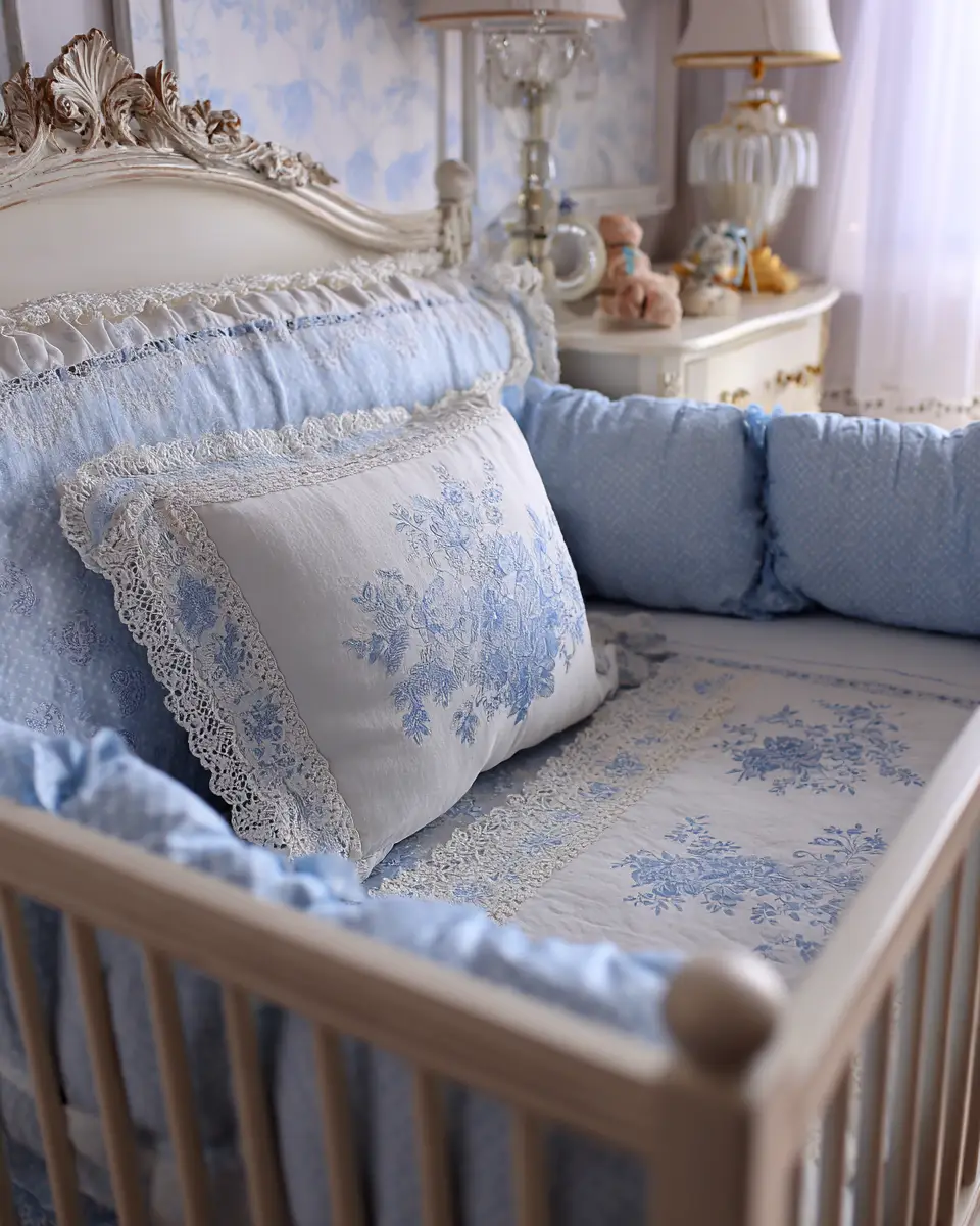 Blue Vintage Nursery Decor Ideas