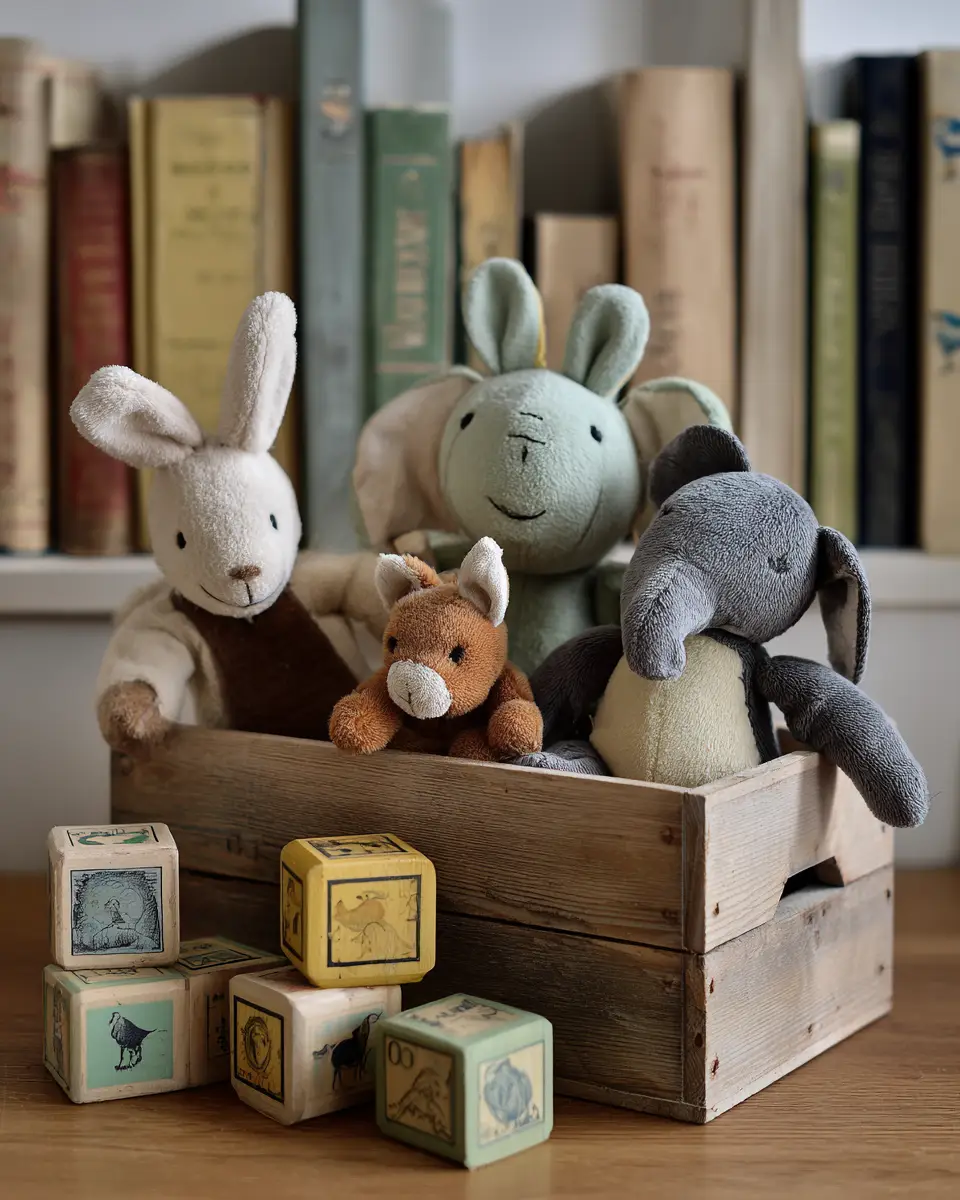 Blue Vintage Nursery Decor Ideas