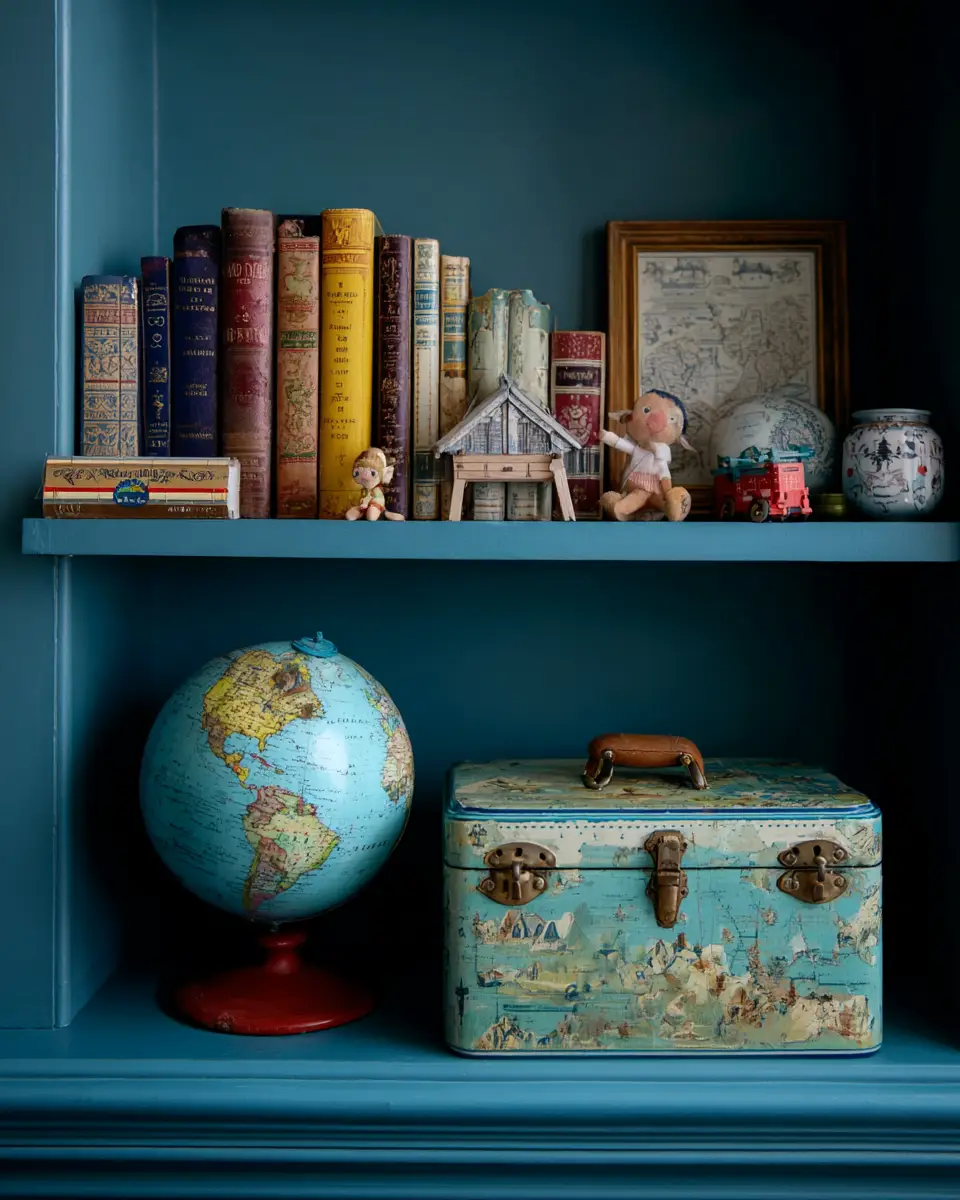 Blue Vintage Nursery Decor Ideas