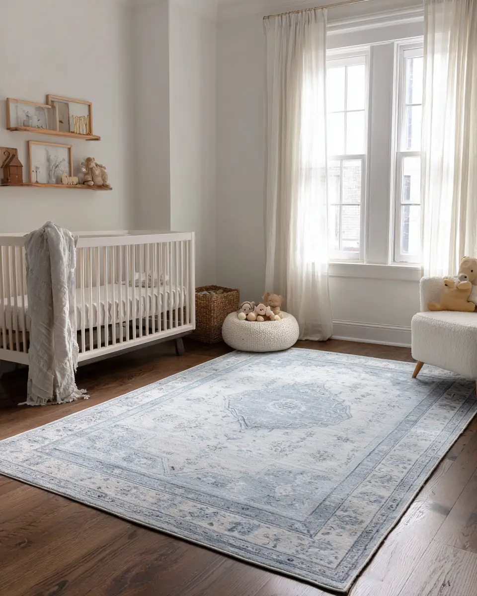 Blue Vintage Nursery Decor Ideas