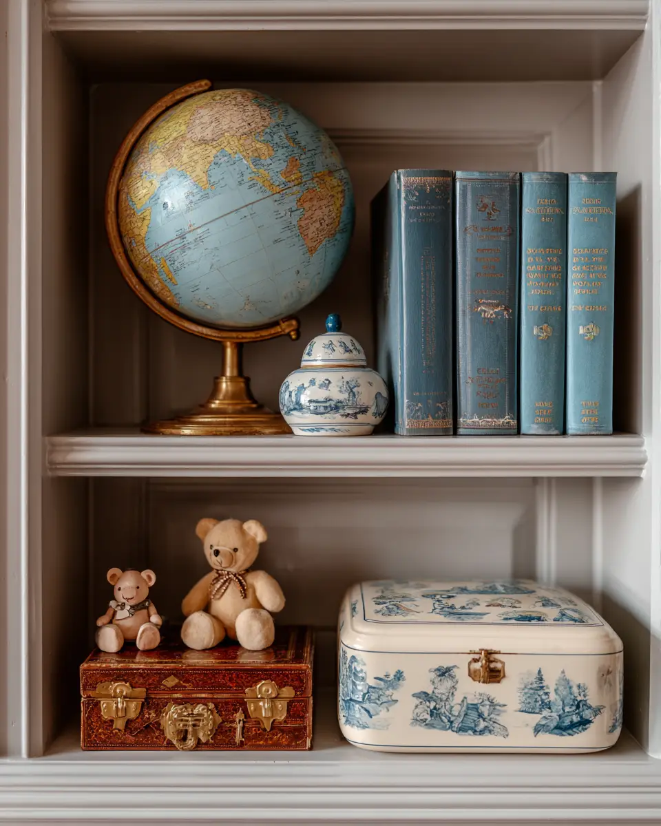 Blue Vintage Nursery Decor Ideas