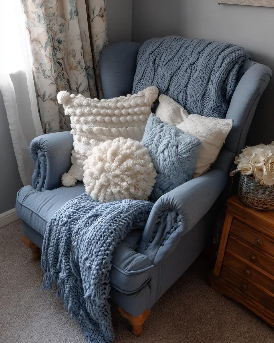 Blue Vintage Nursery Decor Ideas