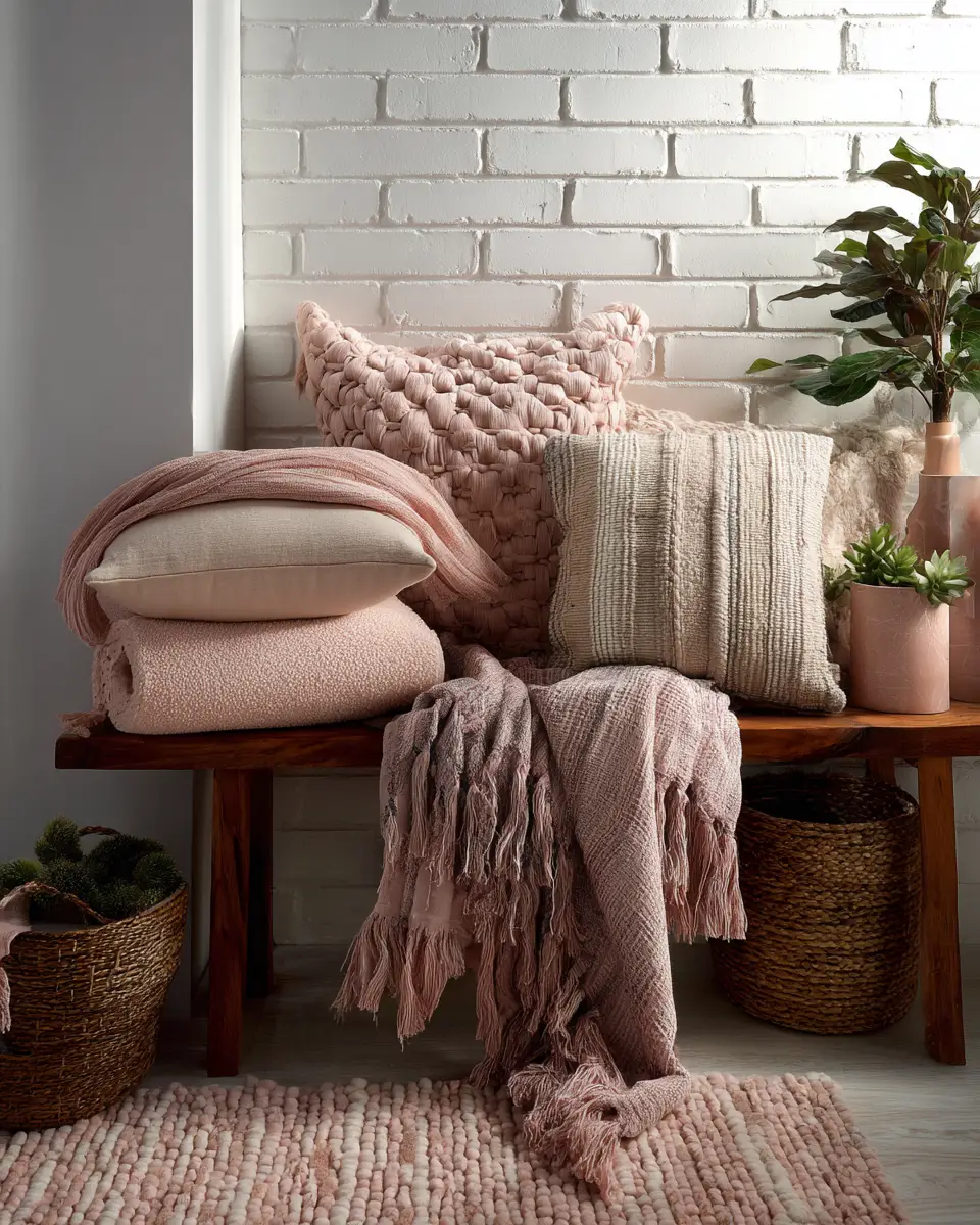 Blush Bathroom Decor Ideas