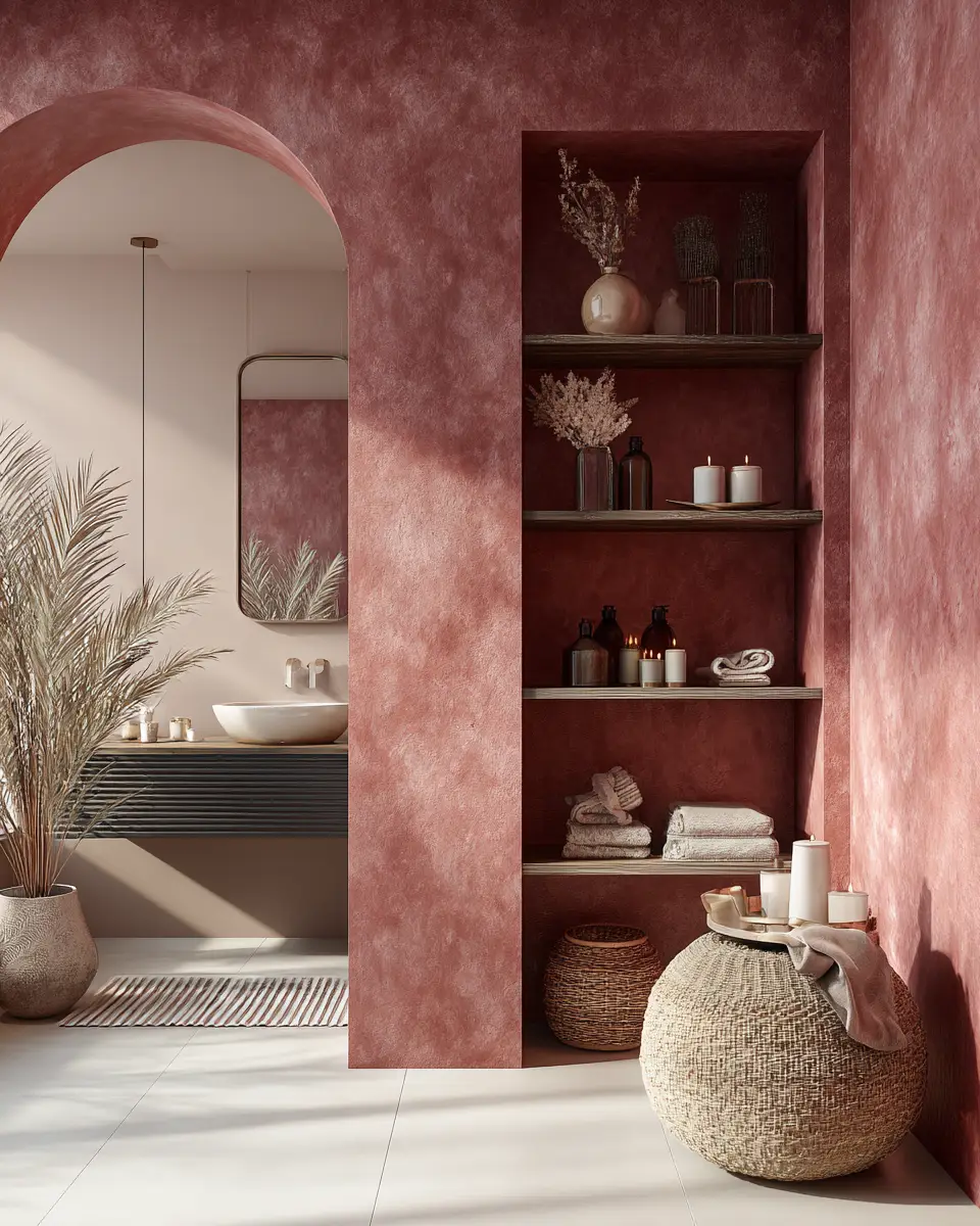 Blush Bathroom Decor Ideas