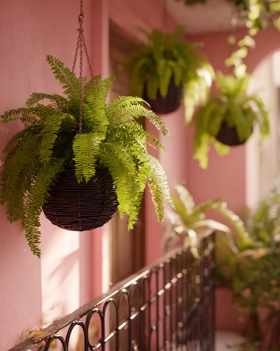 Blush Pink Balcony Decor Ideas