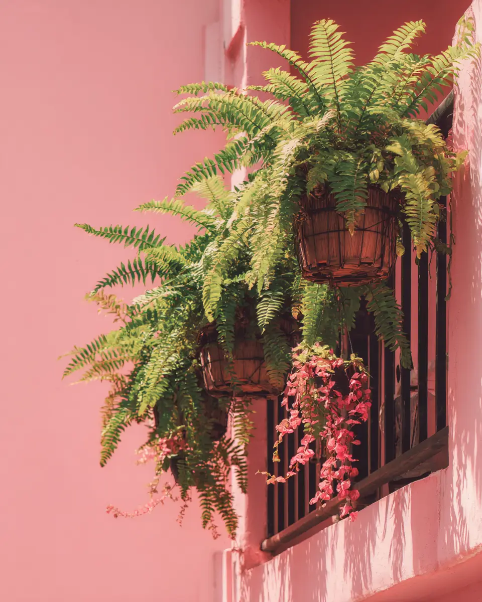 Blush Pink Balcony Decor Ideas