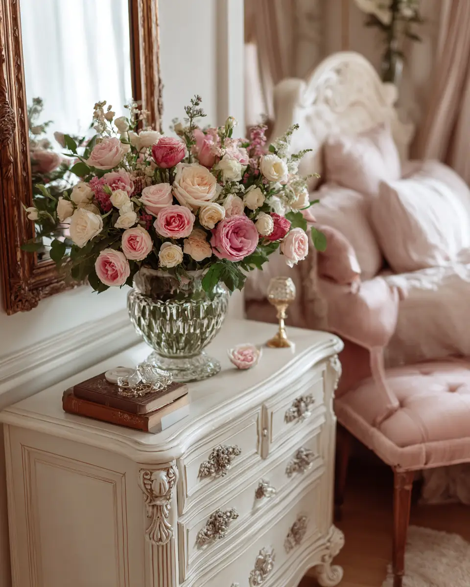 Blush Pink Classic Bedroom Decor Ideas