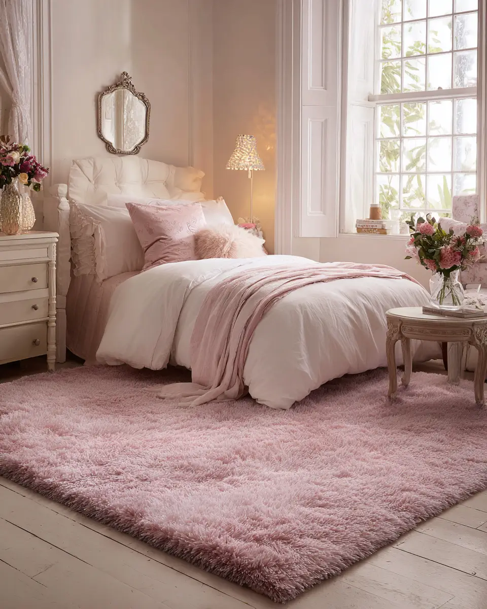 Blush Pink Classic Bedroom Decor Ideas