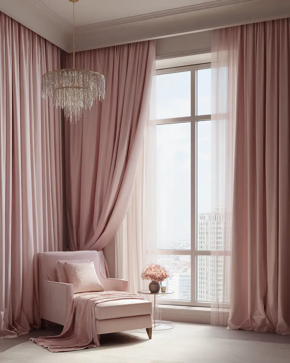 Blush Pink Classic Bedroom Decor Ideas