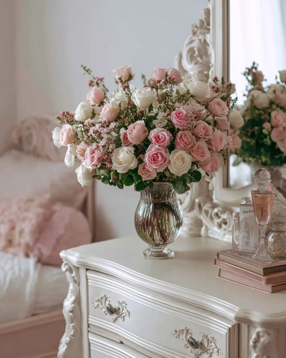 Blush Pink Classic Bedroom Decor Ideas