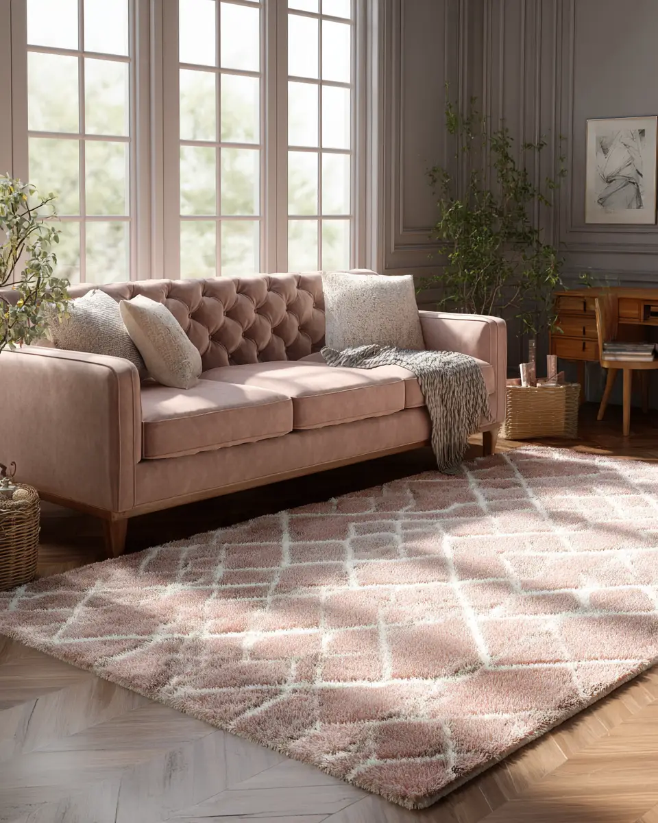 Blush Pink Classic Garage Decor Ideas