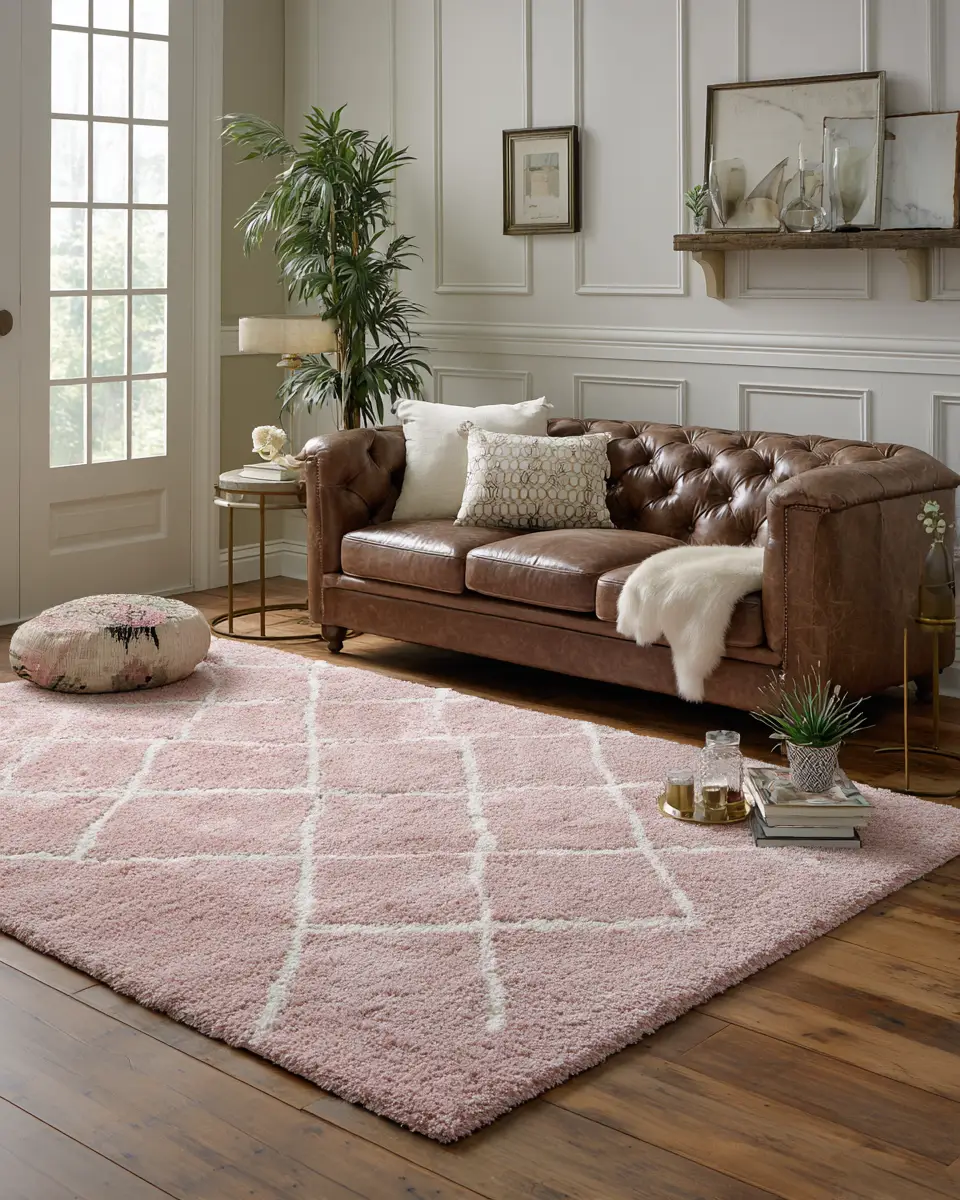 Blush Pink Classic Garage Decor Ideas