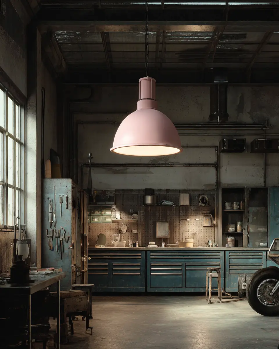 Blush Pink Classic Garage Decor Ideas