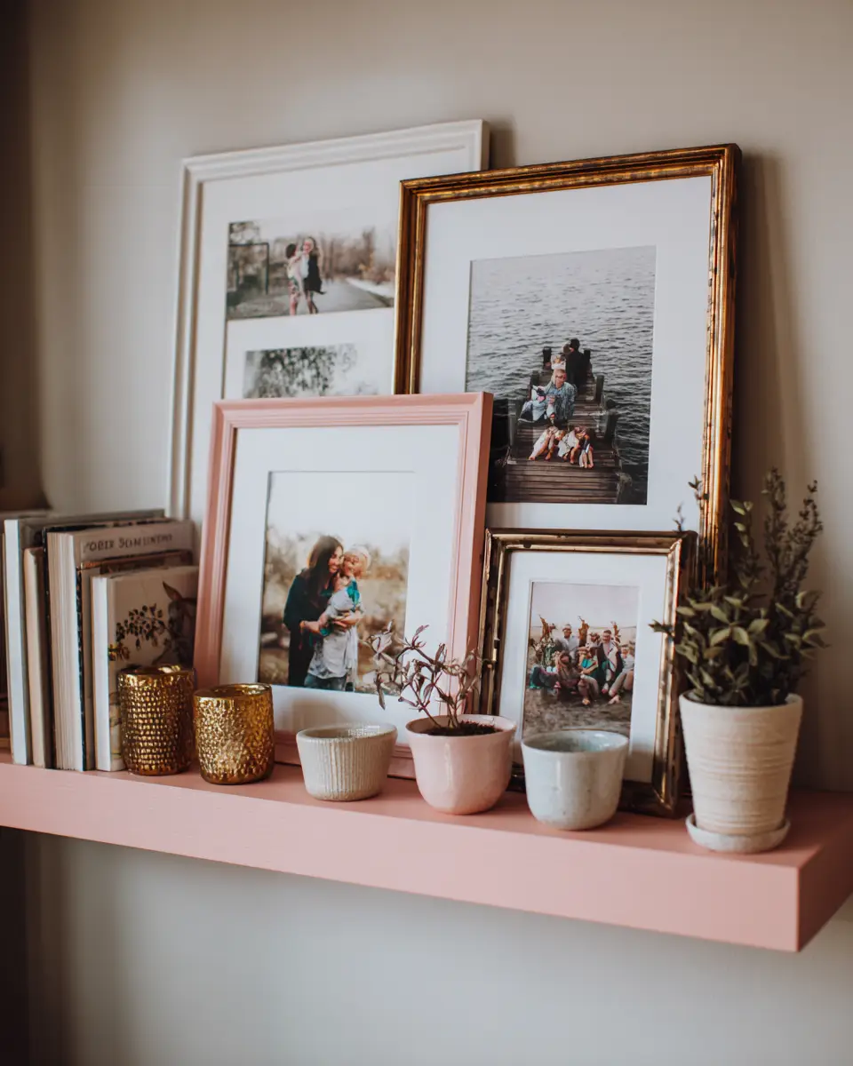 Blush Pink Farmhouse Entryway Decor Ideas