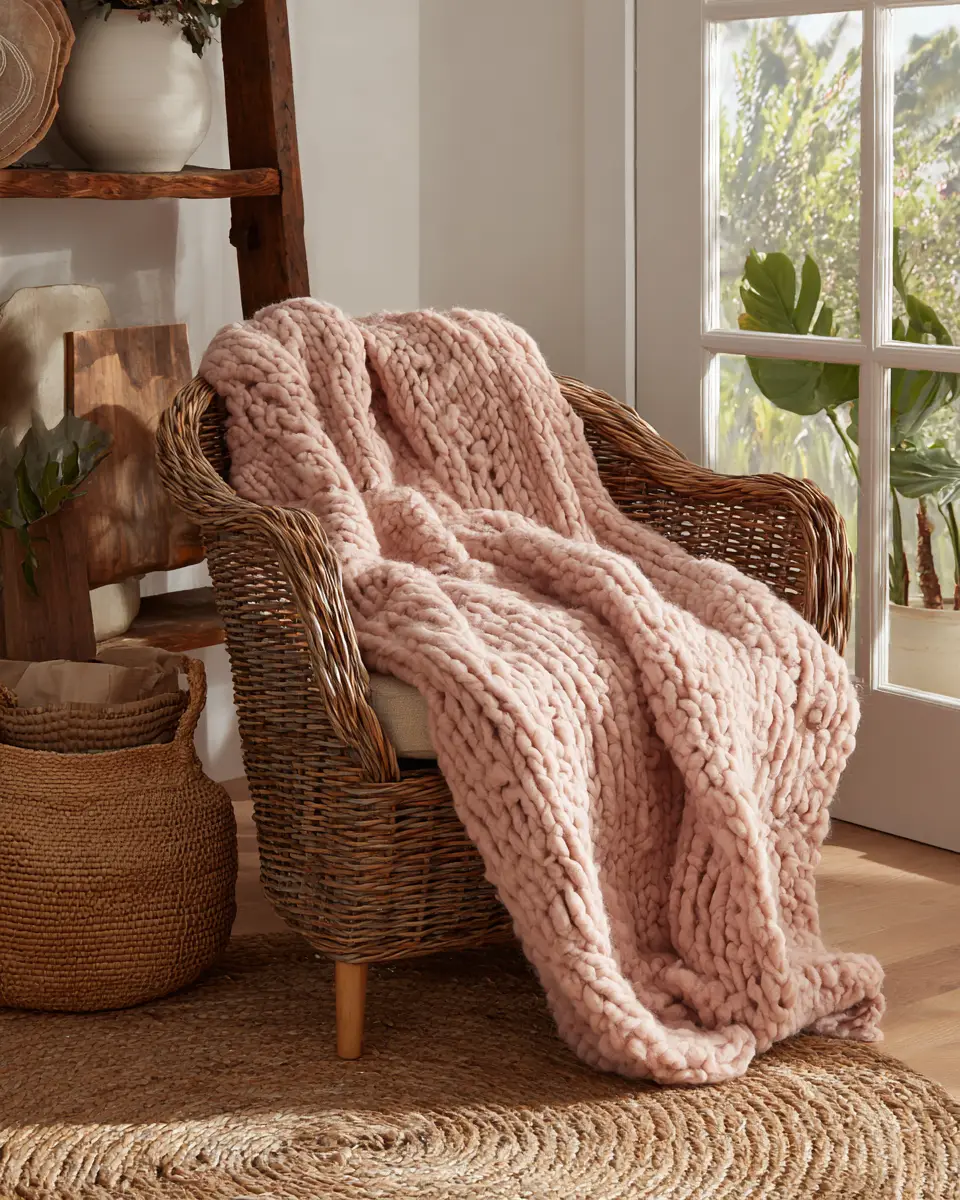 Blush Pink Farmhouse Entryway Decor Ideas