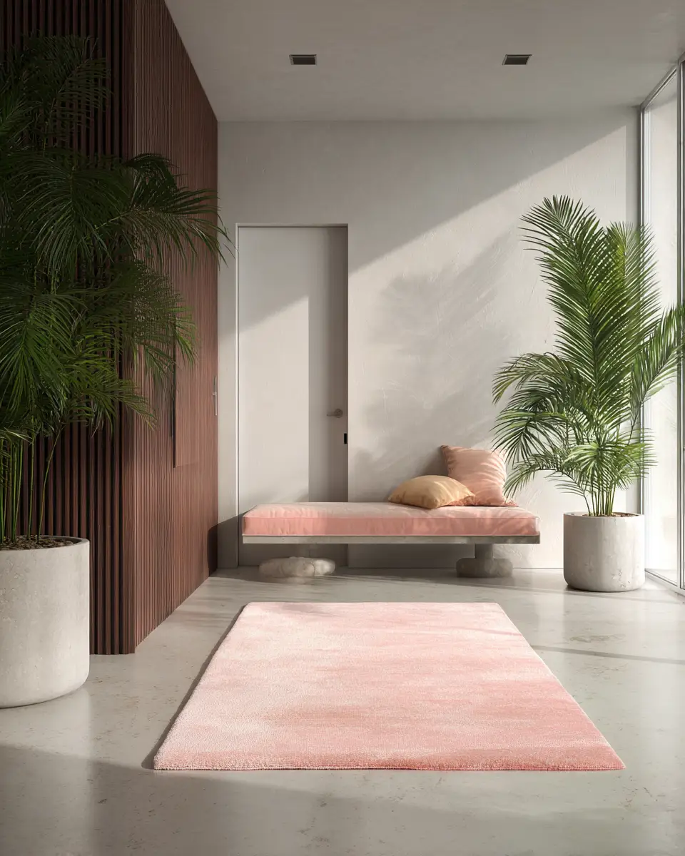 Blush Pink Minimalist Entryway Decor Ideas