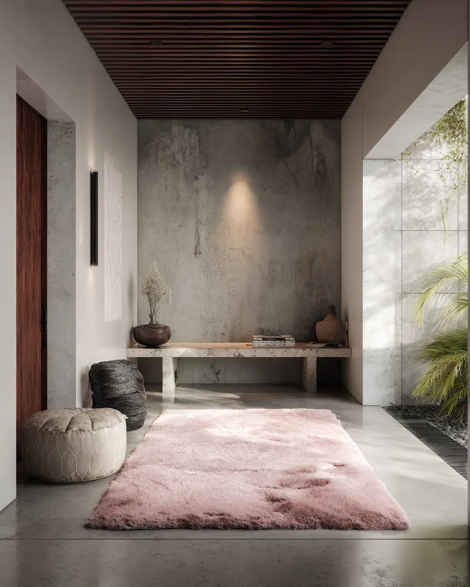 Blush Pink Minimalist Entryway Decor Ideas