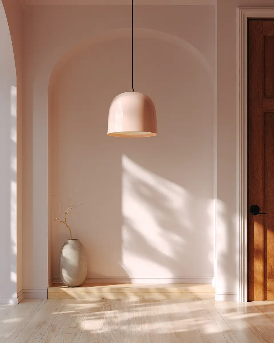 Blush Pink Minimalist Entryway Decor Ideas