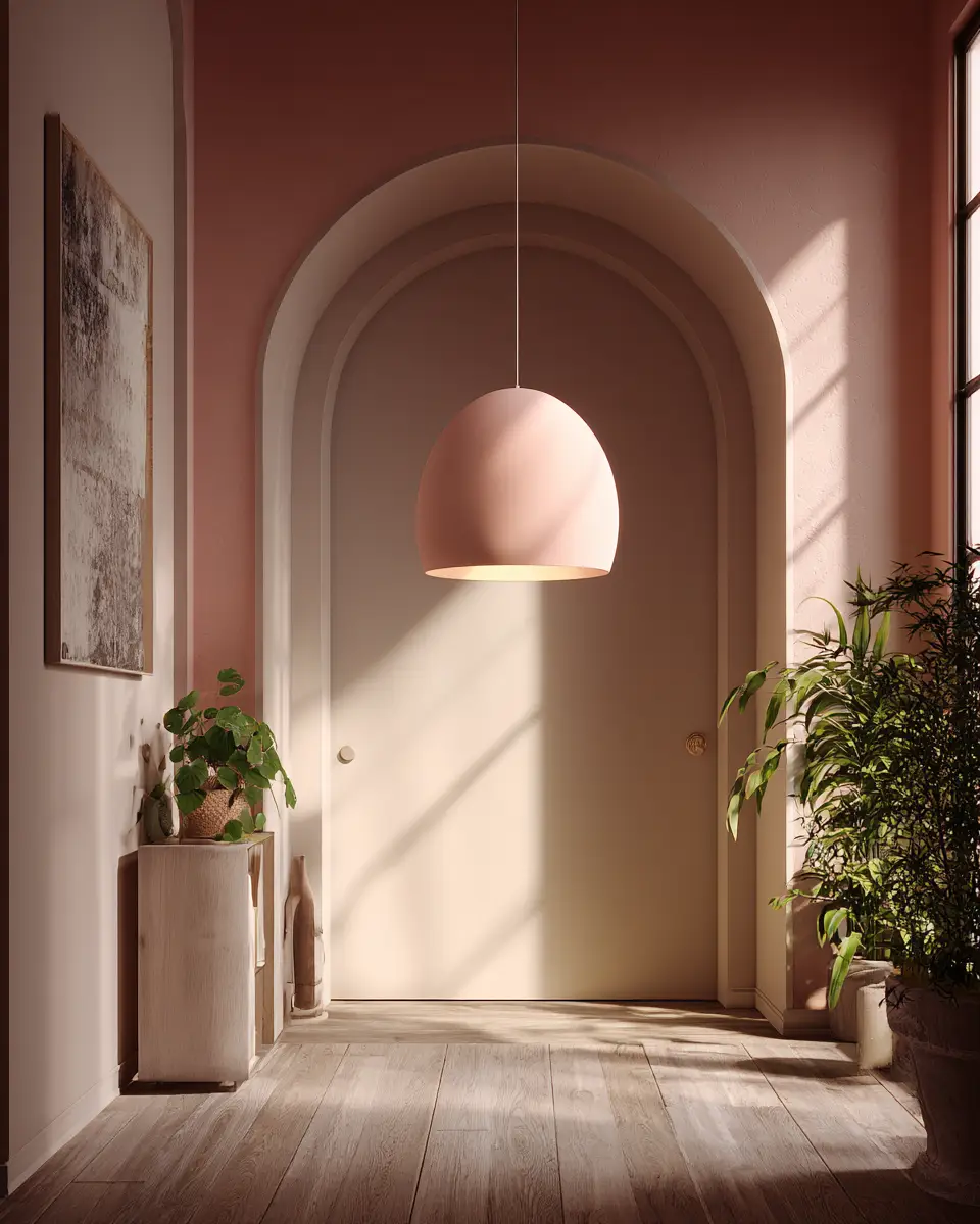 Blush Pink Minimalist Entryway Decor Ideas