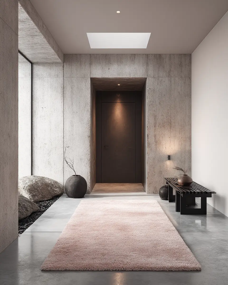 Blush Pink Minimalist Entryway Decor Ideas